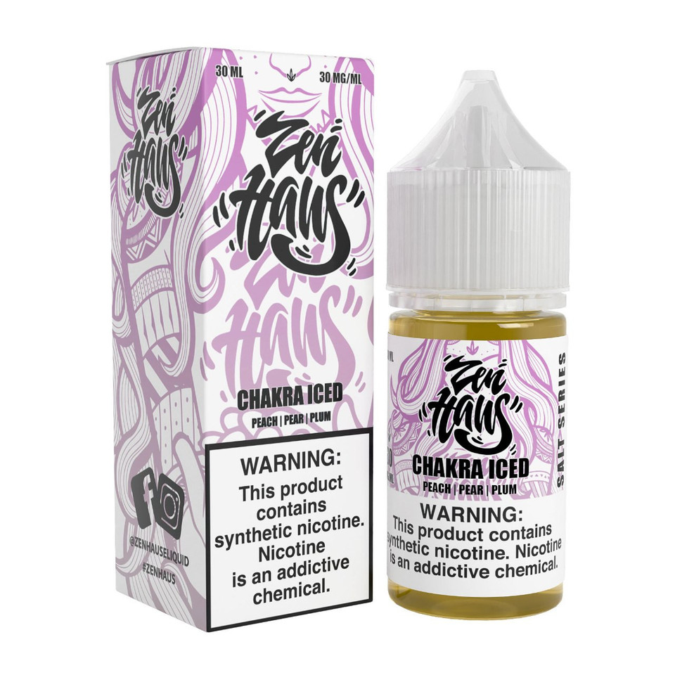 Zen Haus Salt Chakra Iced 30ml E-Juice