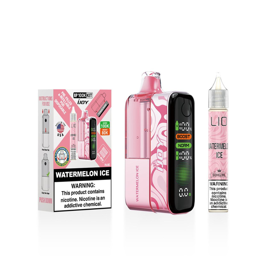 IJoy XP100K Puff Disposable Kit 15ml Bottle-Watermelon Ice
