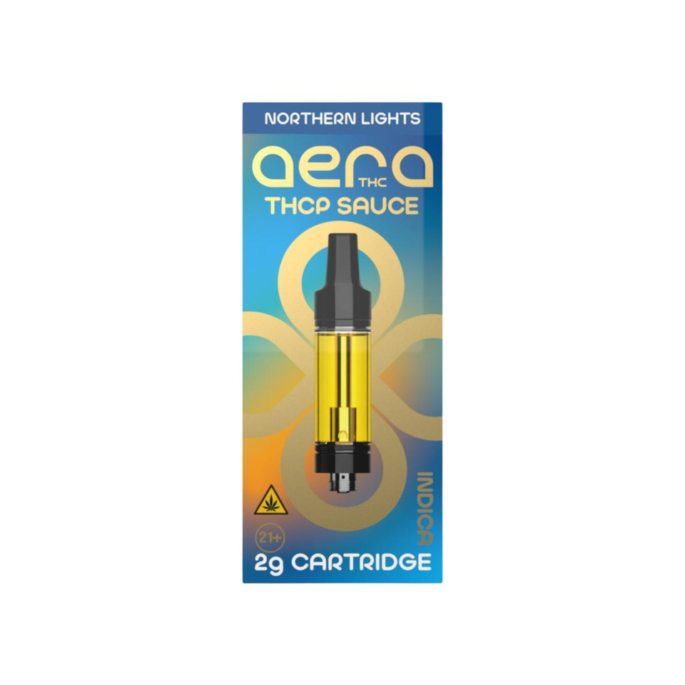 AERA THC THCP Sauce Cartridge 2G Northern Lights Indica