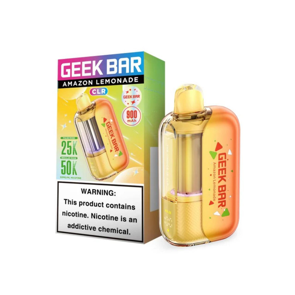 Geek Bar CLR 50K Puff Disposable Amazon Lemonade