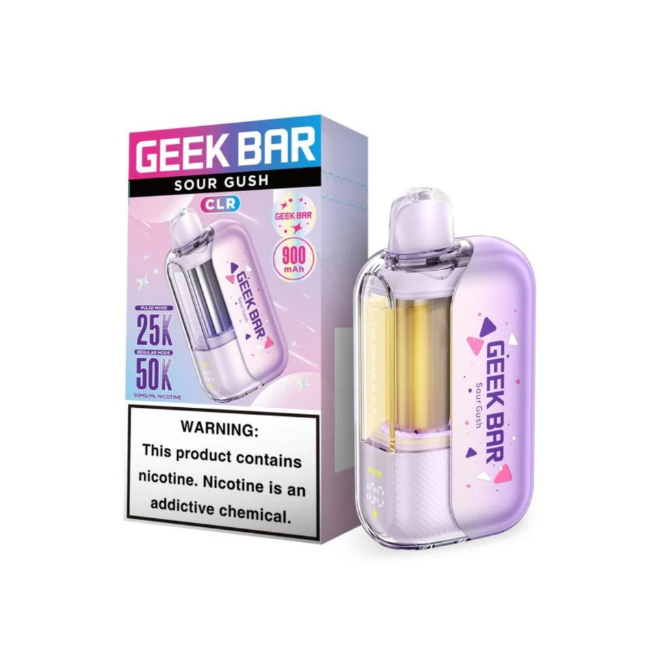 Geek Bar CLR 50K Puff Disposable Sour Gush