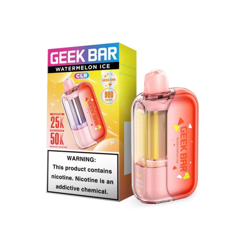 Geek Bar CLR 50K Puff Disposable Watermelon Ice