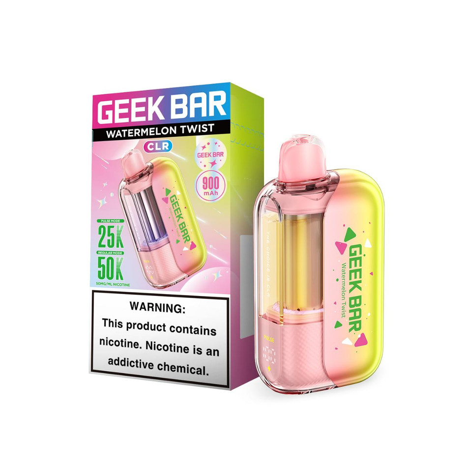 Geek Bar CLR 50K Puff Disposable Watermelon Twist