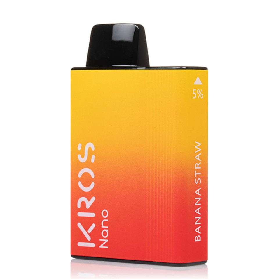 KROS Nano 5000 Disposable-Banana Straw