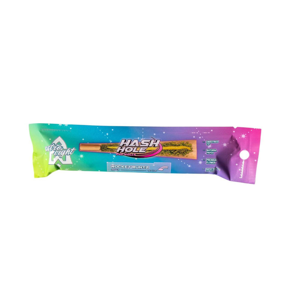 Astro Eight Hash Hole THC-P Pre Roll 2g 1CT-Rocket Runtz