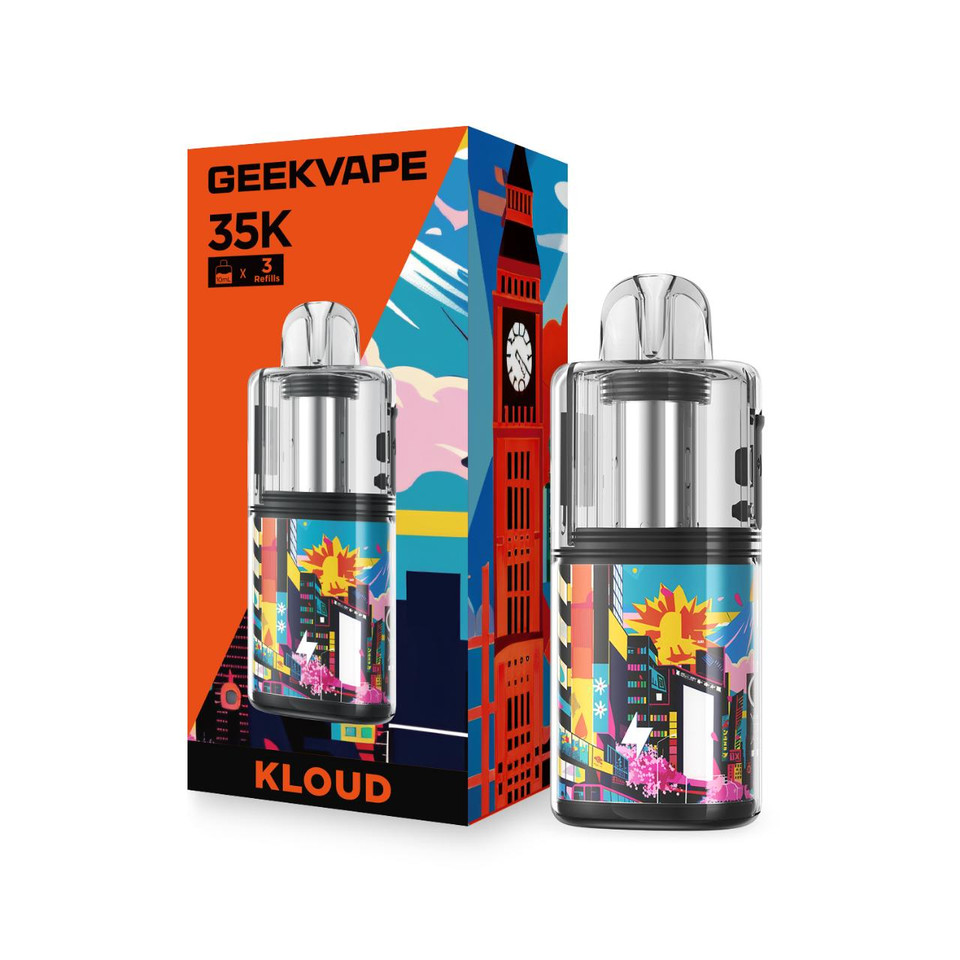 GeekVape Kloud 10ML Pod Kit Urban Black