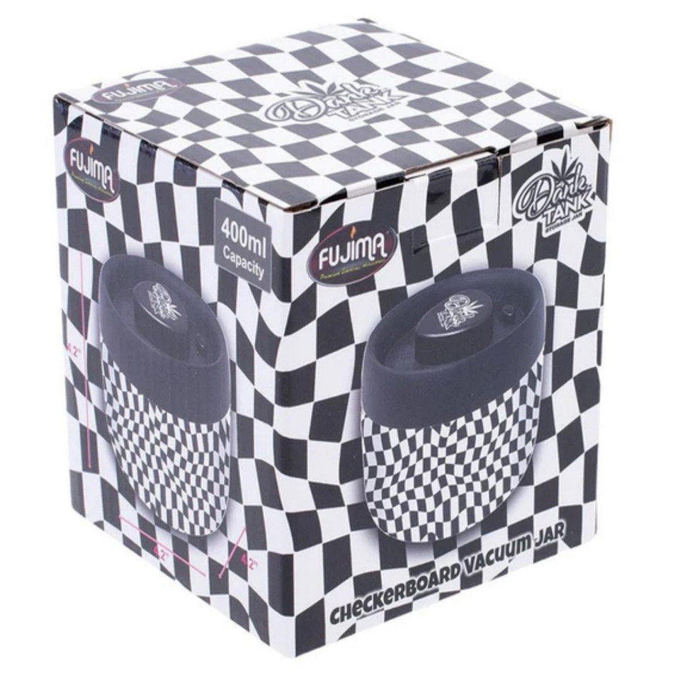 Fujima Dank Tank Vaccum Jar Checkboard Box