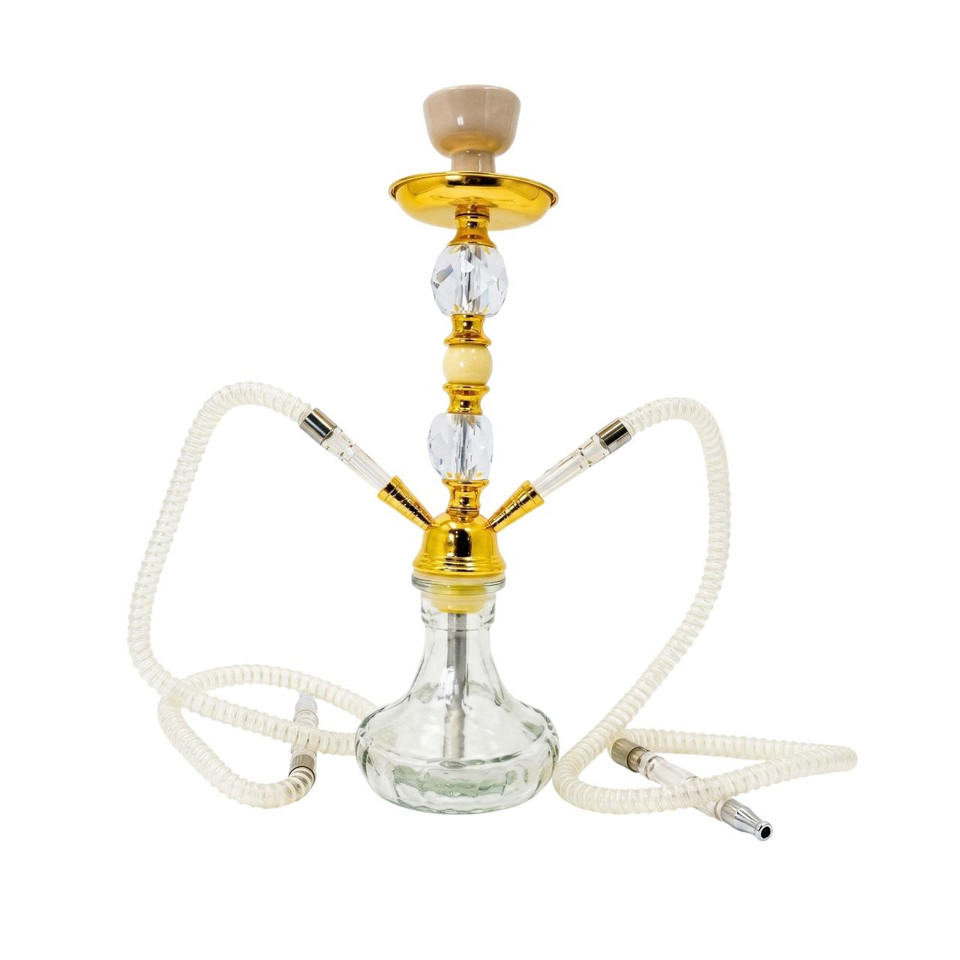 Aadhi Gold Hookah Kit-Clear