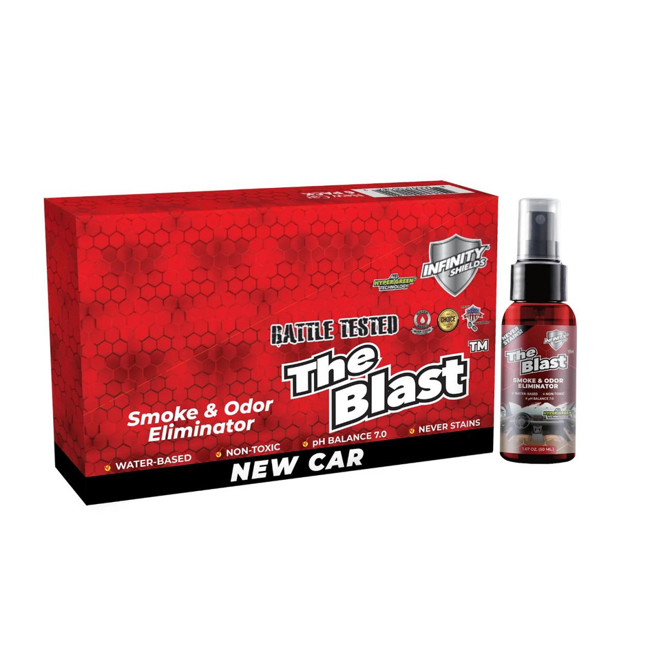 Infinity Shields The Blast Smoke & Odor Eliminator Spray - 6ct New Car