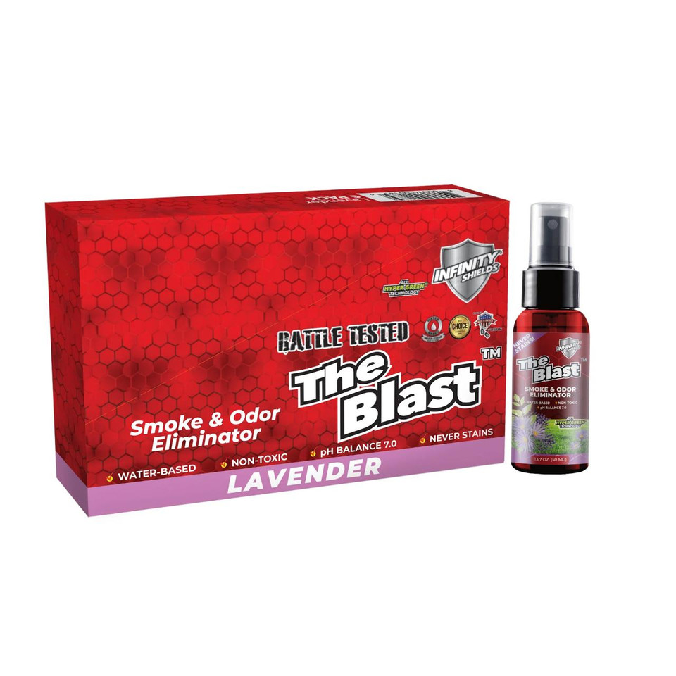 Infinity Shields The Blast Smoke & Odor Eliminator Spray - 6ct Lavander