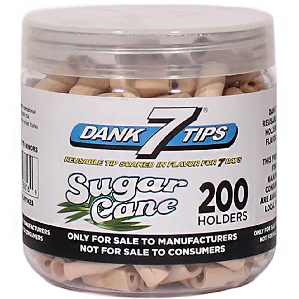 DANK7TIPS - HOLDERS Jar 200CT-SugarCane