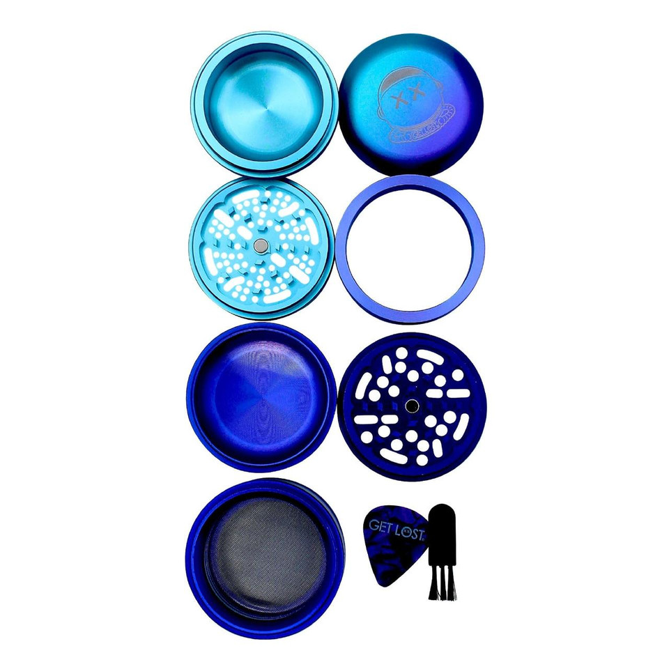 Get Lost Comet Crusher Grinder Purple Blue Parts
