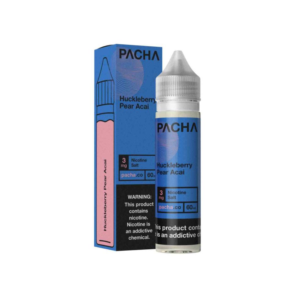 Pacha Huckleberry Pear Acai Synthetic Nicotine 60ml E-Juice