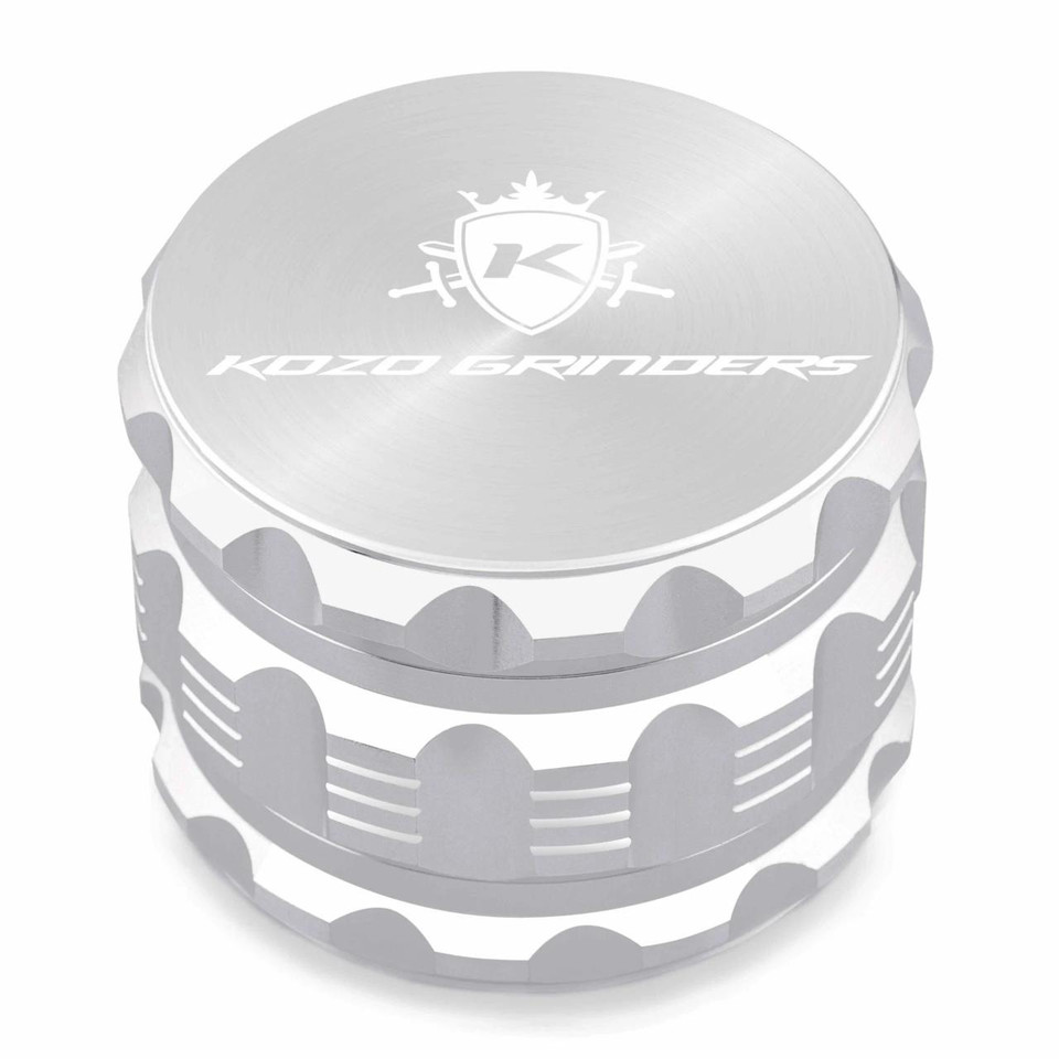 KOZO GRINDER M1- 2.5 ALUMINUM- 4CT SILVER