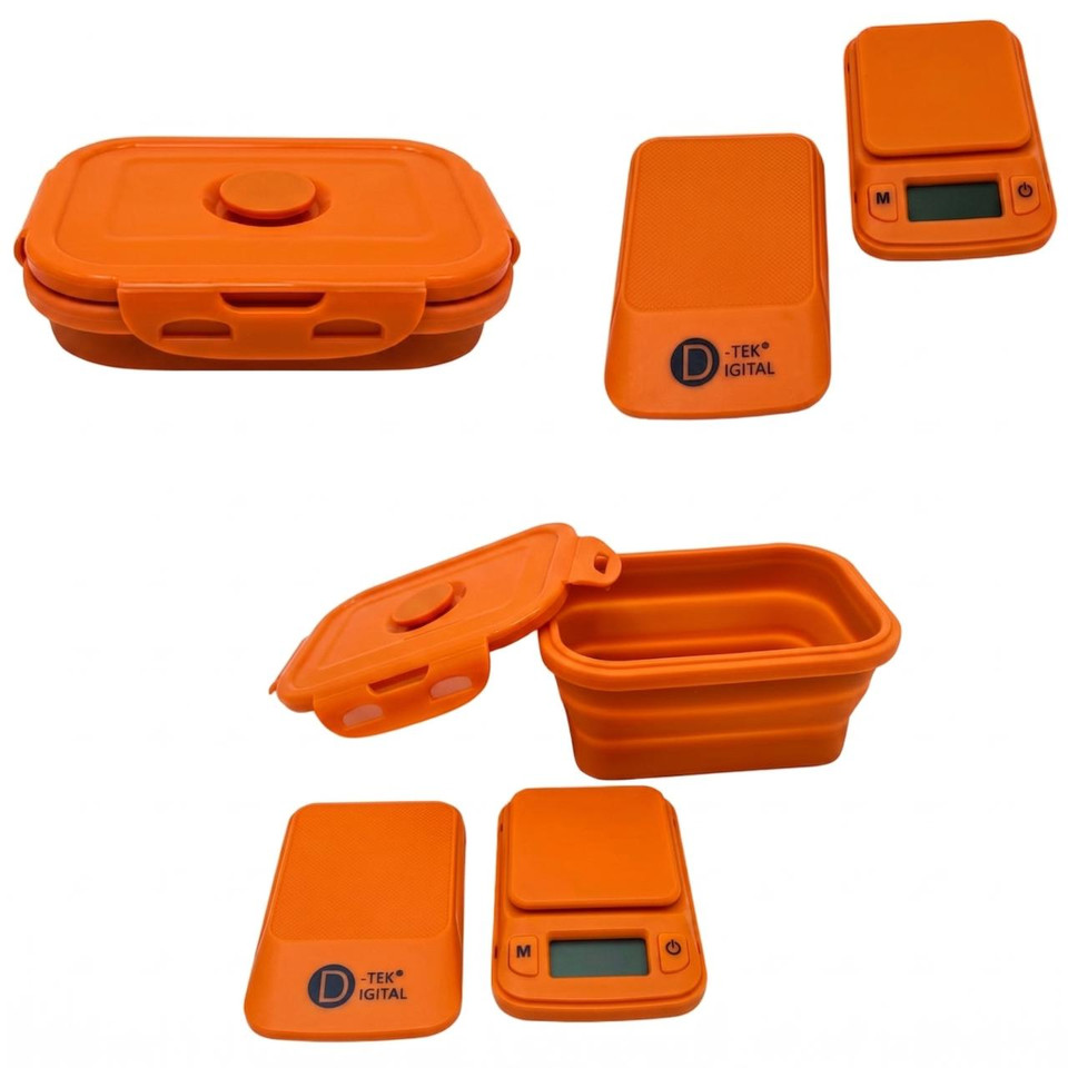 D-TEK DIGITAL SCALE - 750G ORANGE