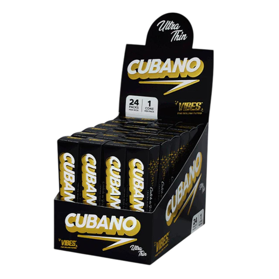 VIBES CONE CUBANO- 24 PK ULTRA THIN