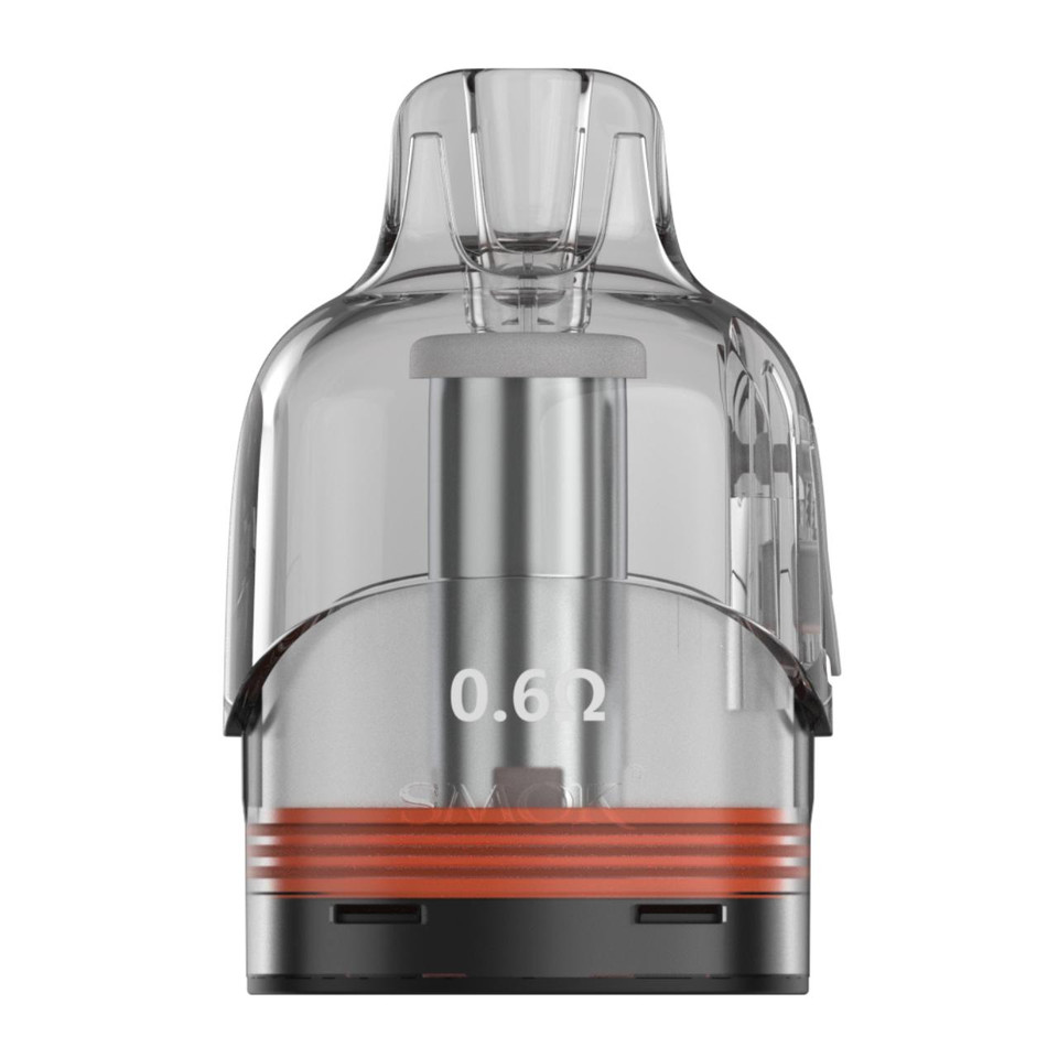 SMOK VOLLE 10ML Replacement Pod Cartridge - 1PK 0.6 OHMS Dual Mesh