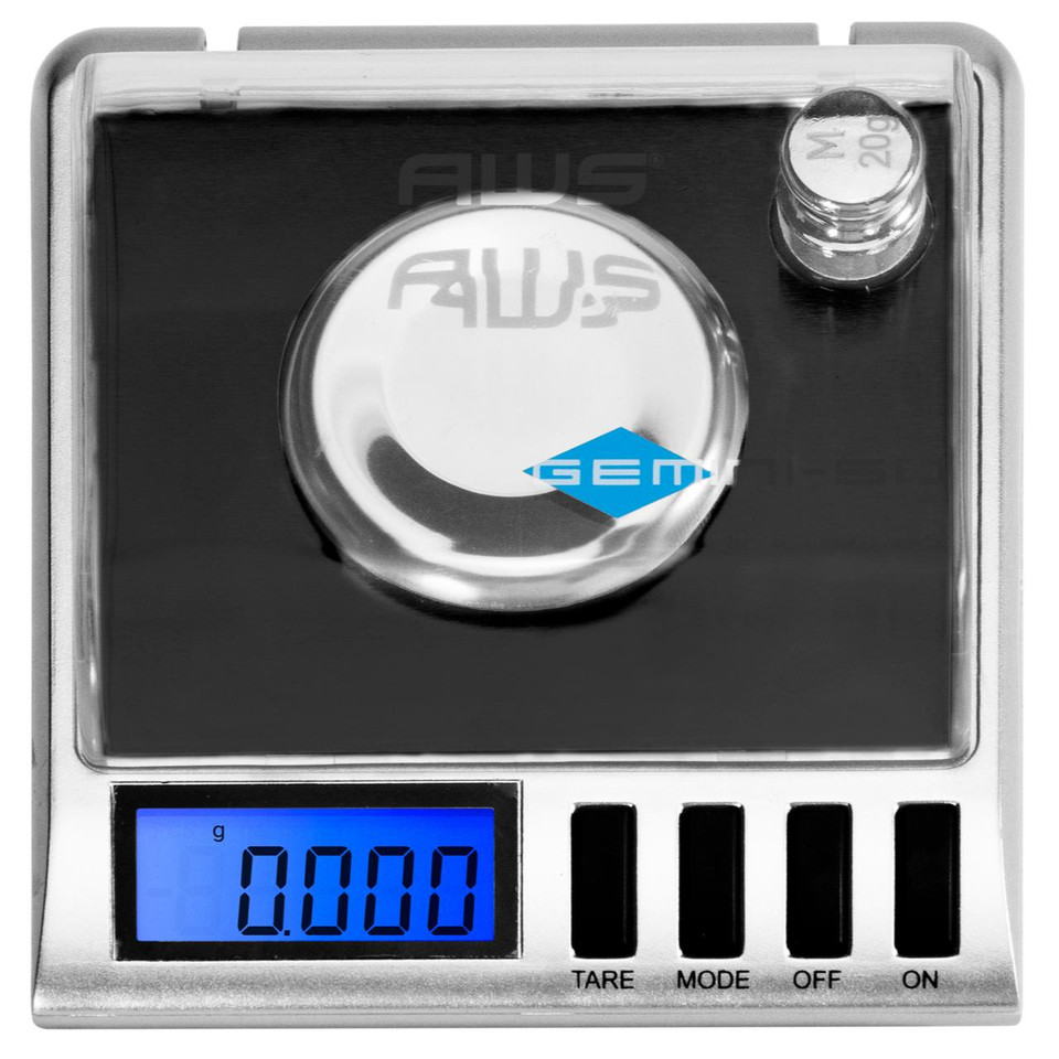 AWS GEMINI-50G X 0.001G - BLACK