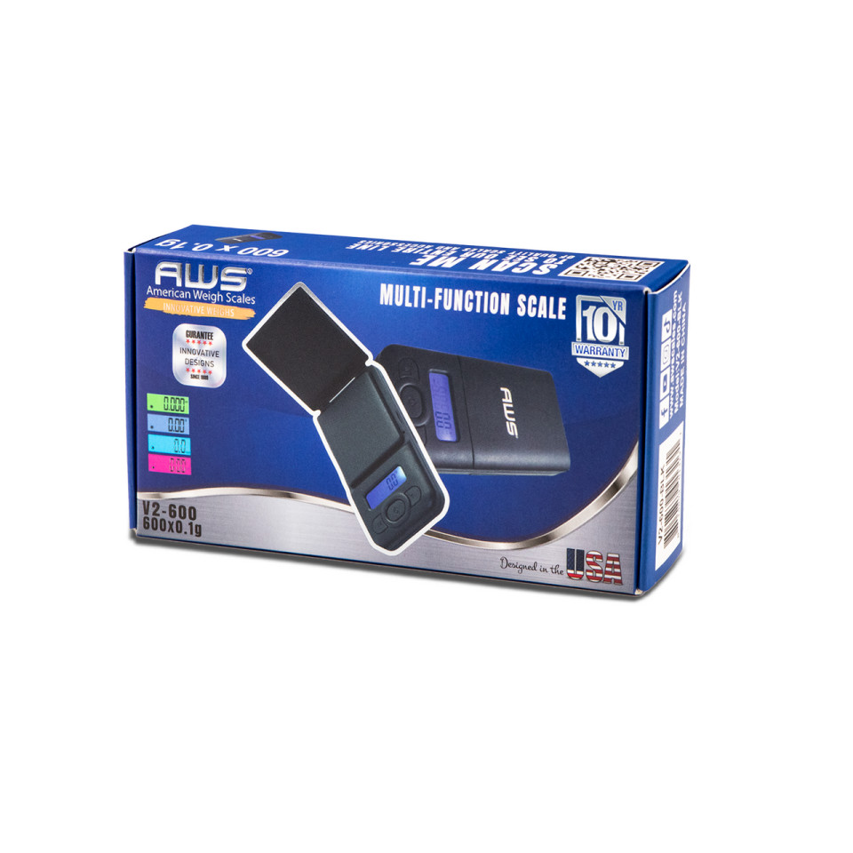 AWS V2-600 - 600 X 0.1G - BLACK