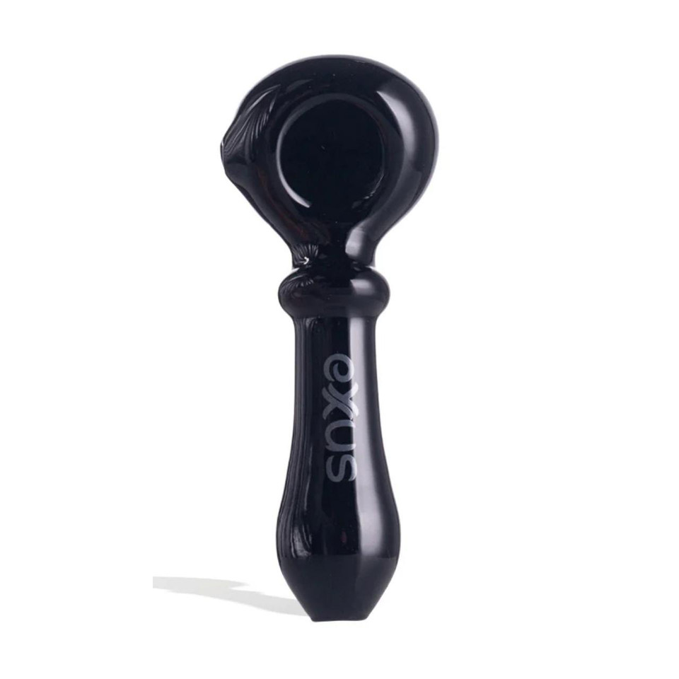 EXXUS WAND - GLASS - HAND PIPE BLACK