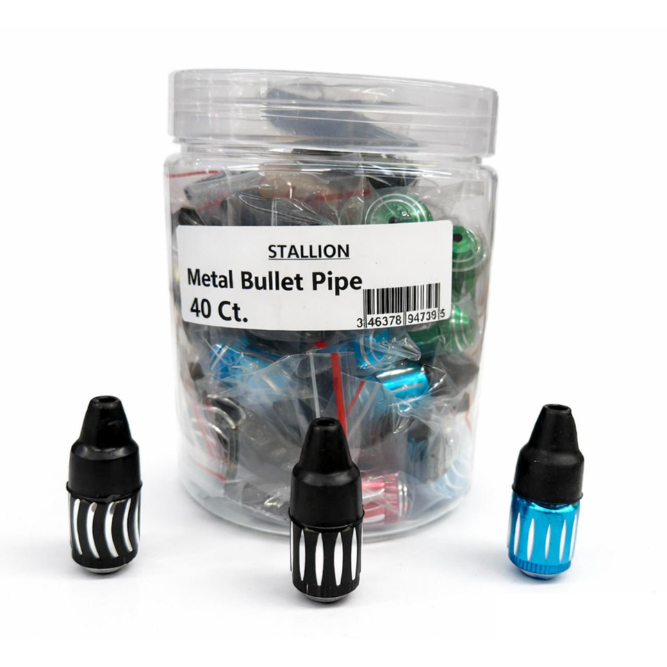 STALLION PIPE JAR METAL BULLET PIPE - 40CT