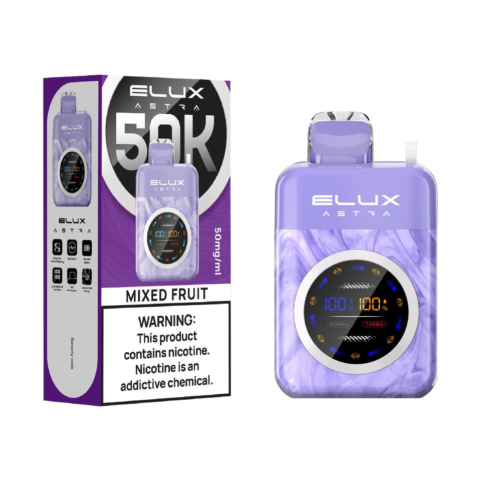Elux Astra 50K Puff Disposable Mixed Fruit