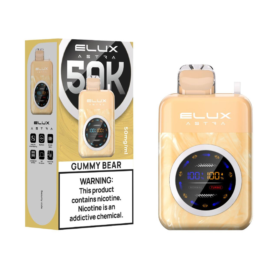 Elux Astra 50K Puff Disposable Gummy Bear