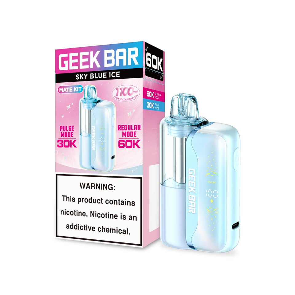 Geek Bar Mate 60K Puff Disposable-Sky Blue Ice