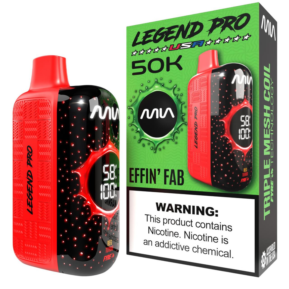 MIA Legend Pro 50K Puff Disposable EFFIN' FAB