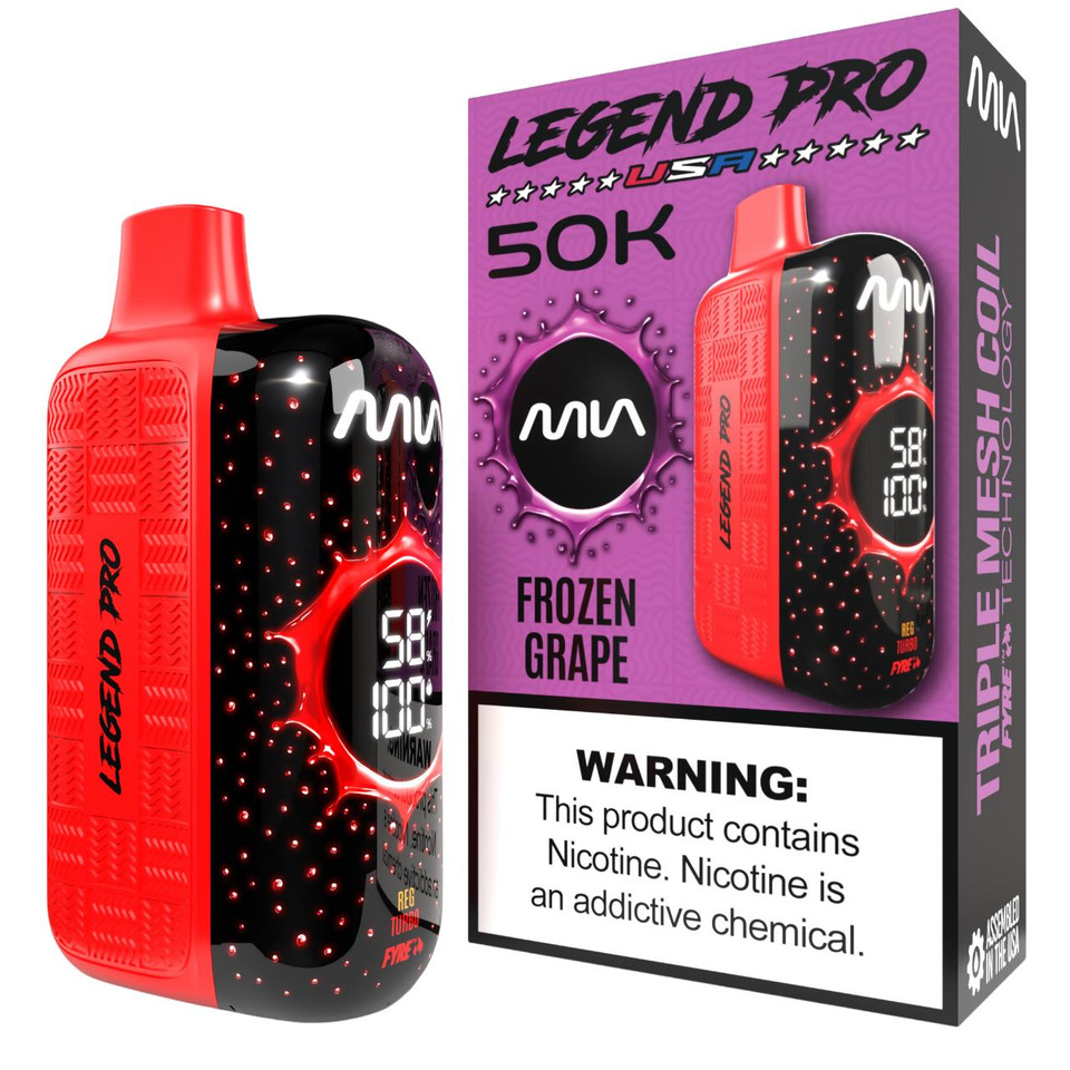 MIA Legend Pro 50K Puff Disposable FROZEN GRAPE