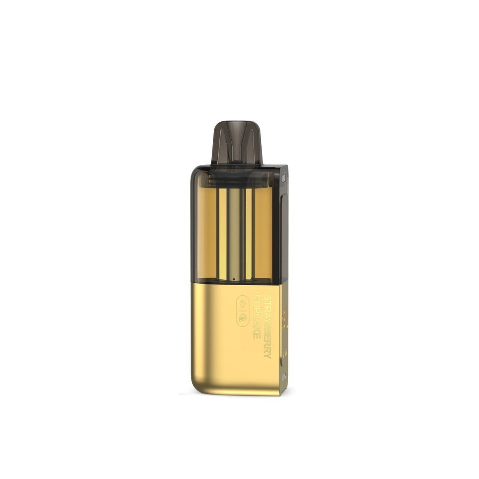 Gold Bar Max 50K Puff Disposable Pod - 1PK Strawberry Cupcake