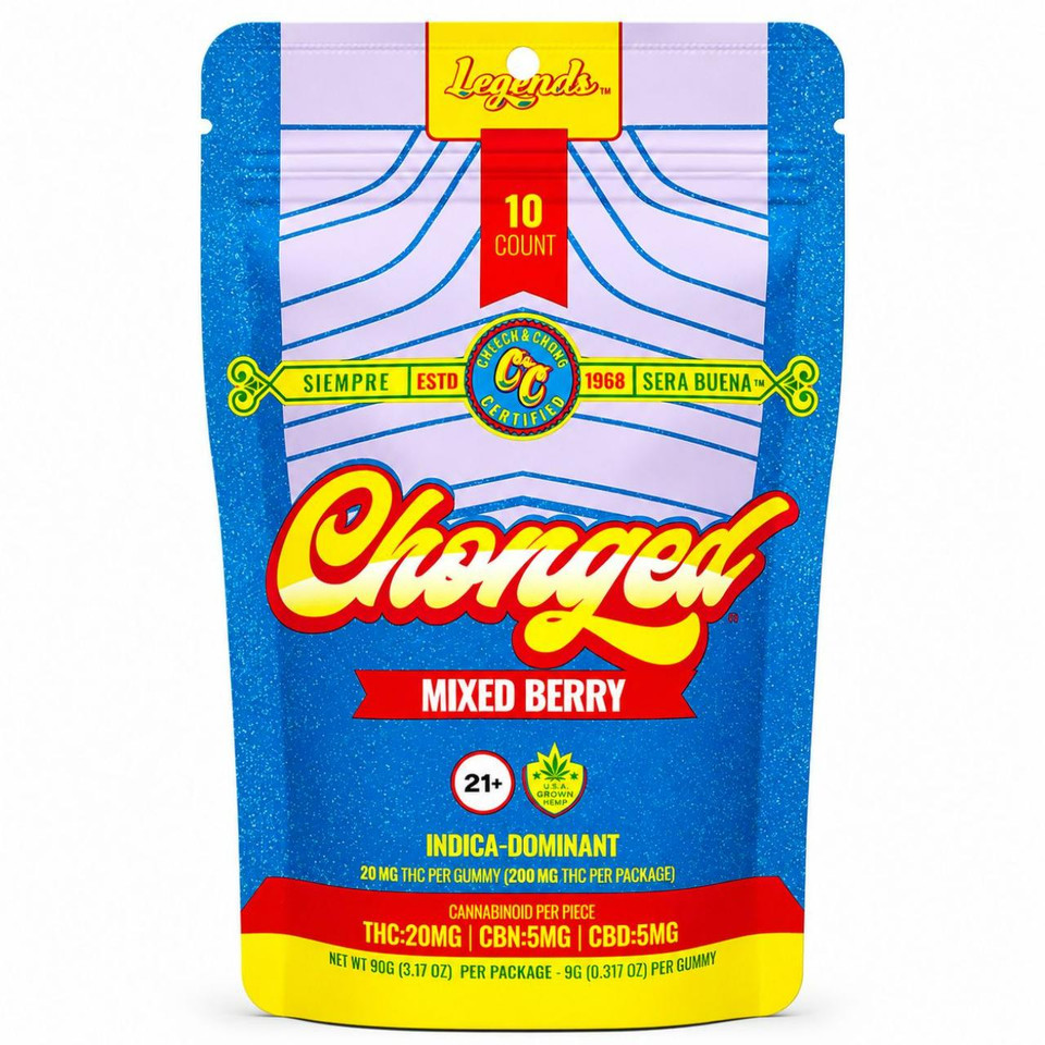 Cheech & Chong Legends Line 200mg 10ct Gummies 1pk