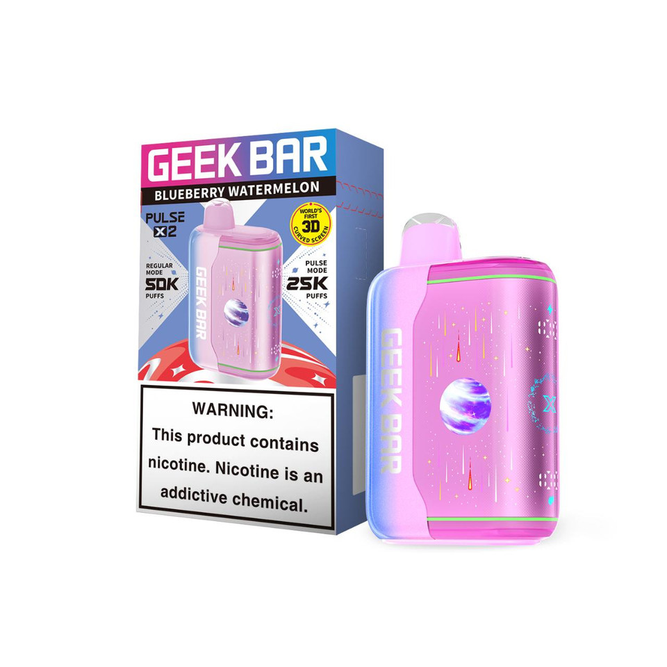 Geek Bar Pulse X2 50K Puff Disposable Blueberry Watermelon