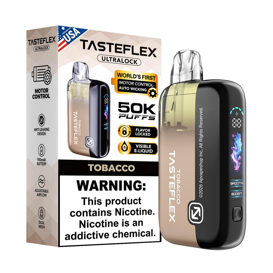 TasteFlex UltraLock 50K Puff Disposable Tobacco
