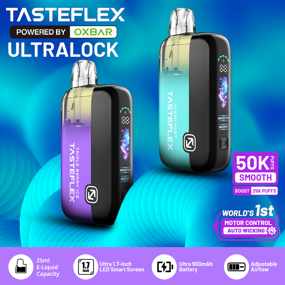 TasteFlex UltraLock Disposable 50K Puffs