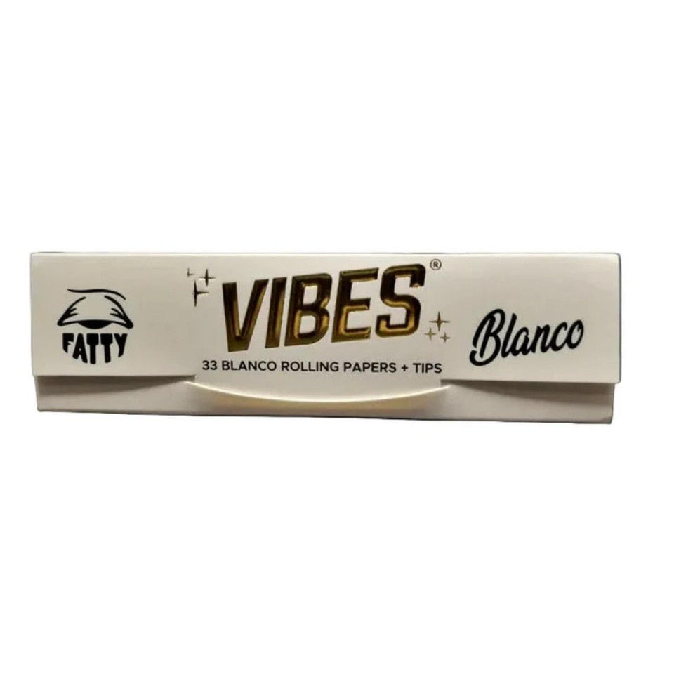 VIBES PAPERS Tips 1PK-33CT FATTY BLANCO