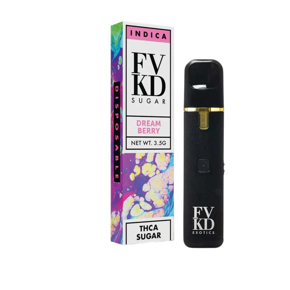 FVKD THC Sugar Disposables 3.5G Dream Berry Indica