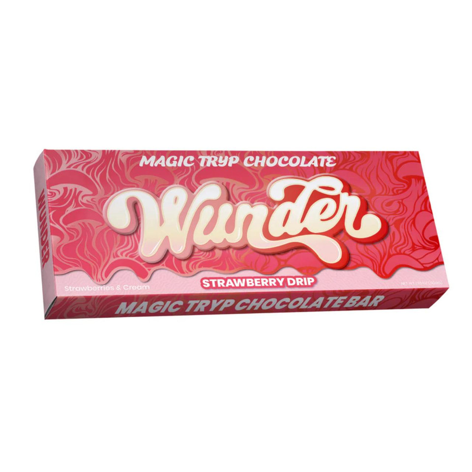 Wunder Magic Tryp Chocolate Bar Strawberry Drip