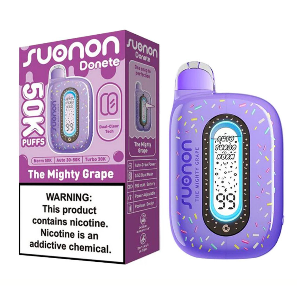 Suonon Donete 50K Puff Disposable The Mighty Grape