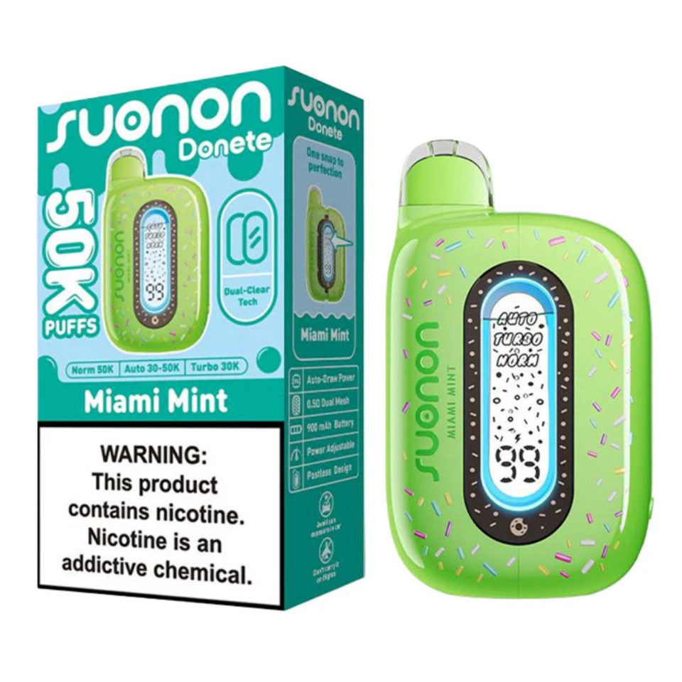 Suonon Donete 50K Puff Disposable Miami Mint