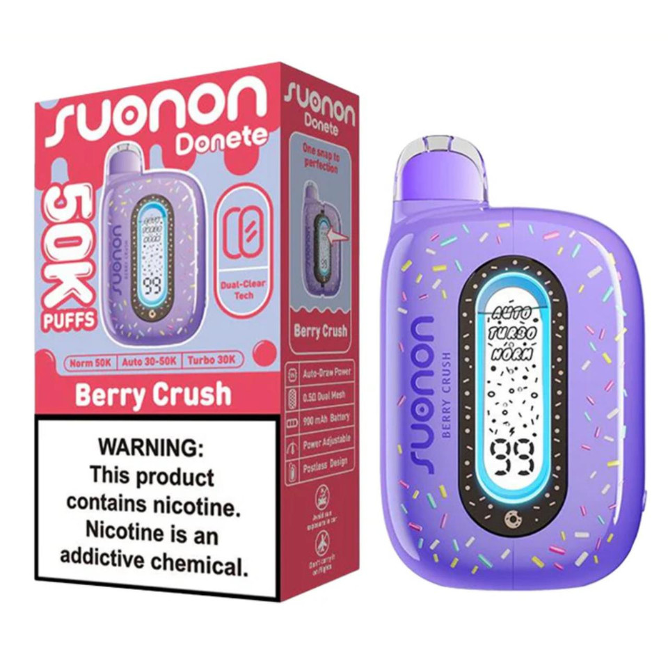 Suonon Donete 50K Puff Disposable Berry Crush