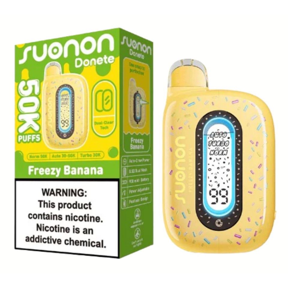 Suonon Donete 50K Puff Disposable Freezy Banana