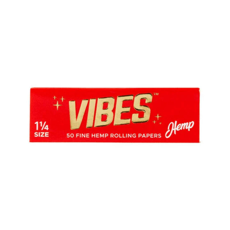 VIBES PAPERS 1-14 1PK-50CT HEMP RED