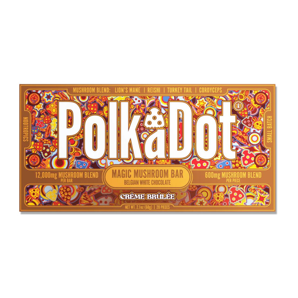 Polk A Dot Mushroom Chocolate Bar 12000MG | Premium Chocolate Bar