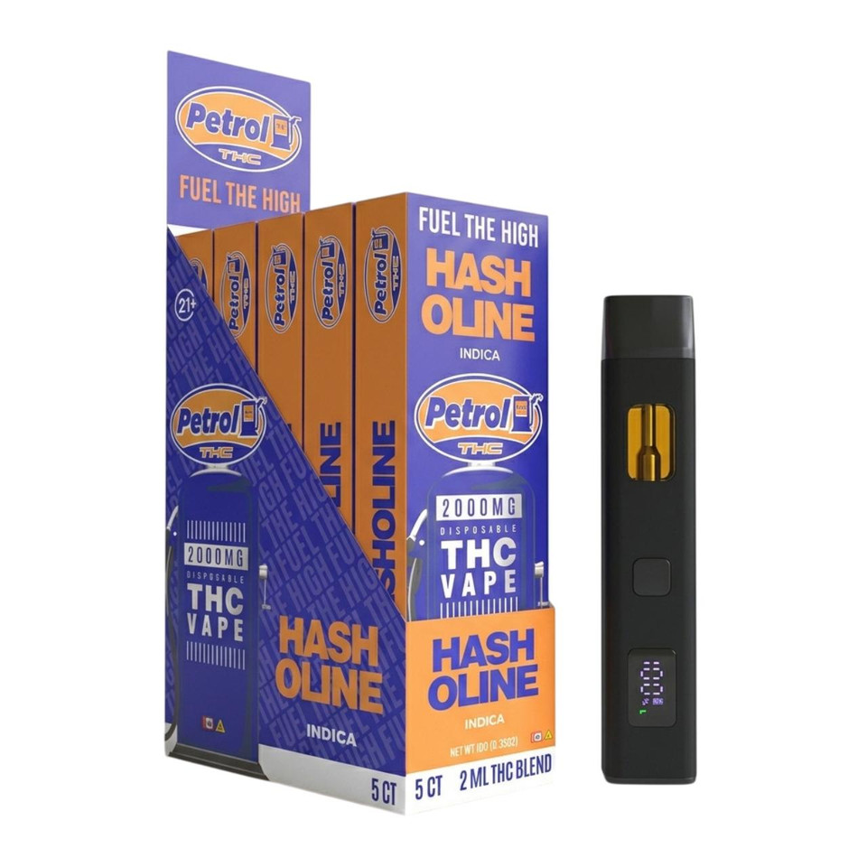 Petrol THC Vape Disposable 2G Hasholine Indica