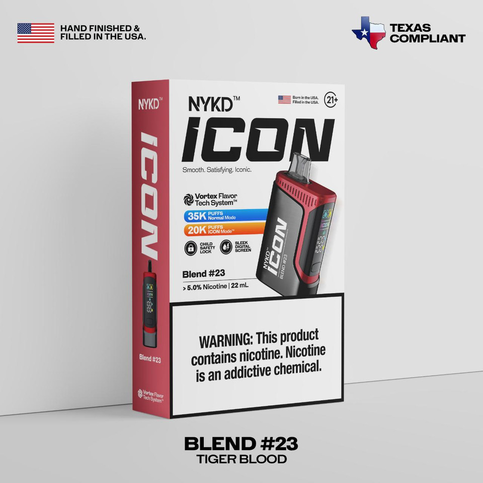 NYKD ICON 35K Puff Disposable Blend #33 Baja Splash