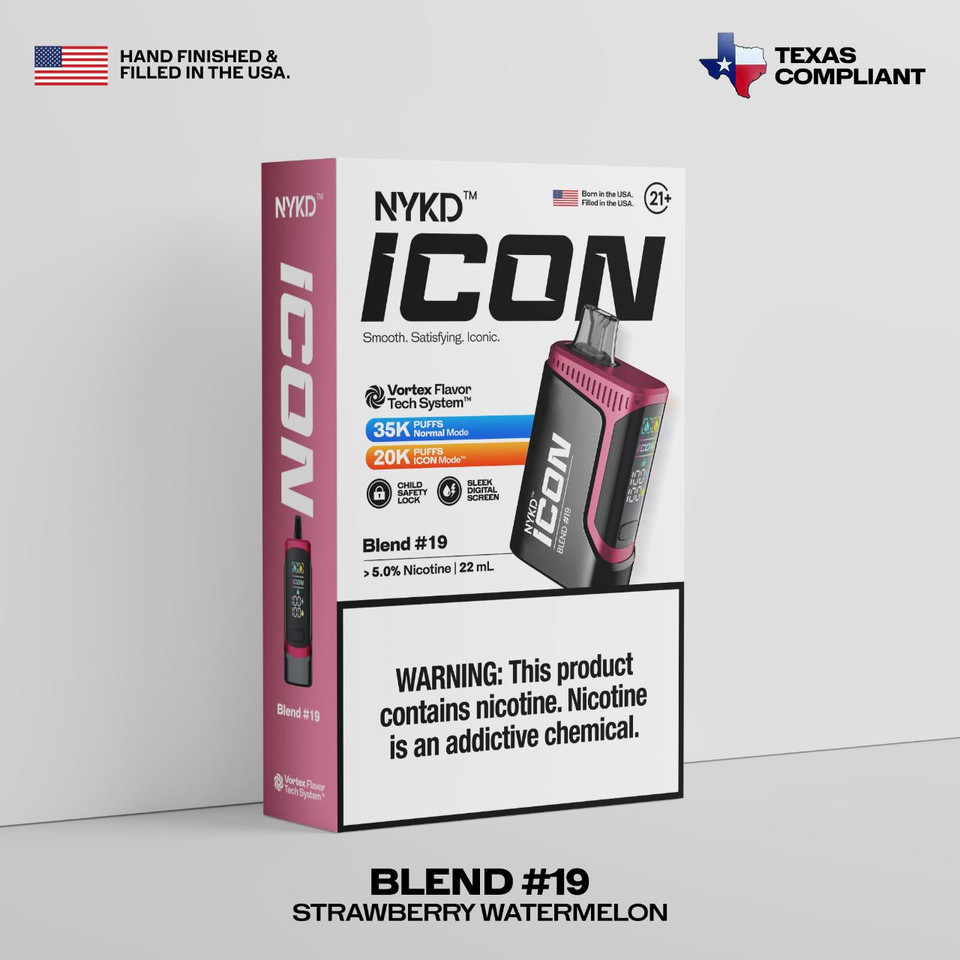 NYKD ICON 35K Puff Disposable Blend #68 Pink Lemonade