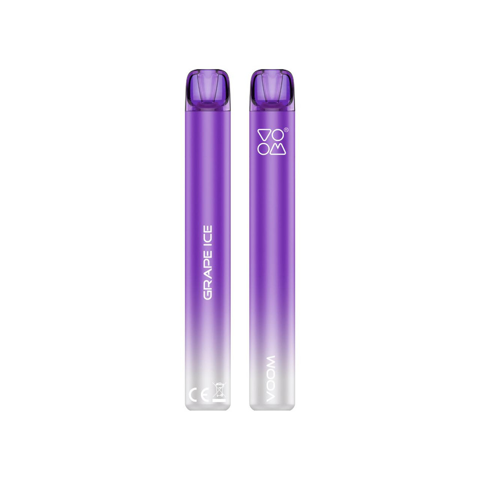 Voom Mesh Mini Zero Nicotine 3000 Puff Disposable Grape Ice