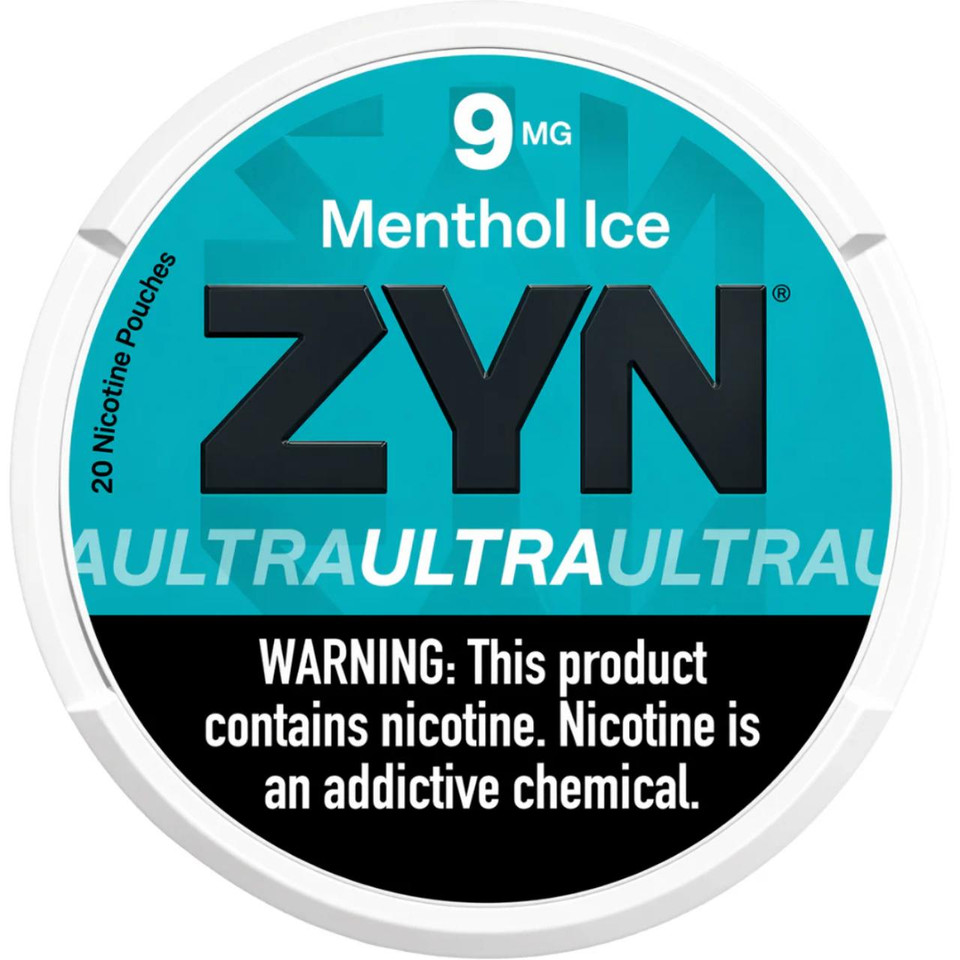 ZYN Ultra Nicotine Pouches - 1PK Menthol Ice