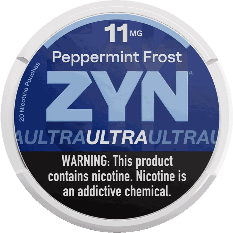 ZYN Ultra Nicotine Pouches - 1PK Peppermint Frost 11MG